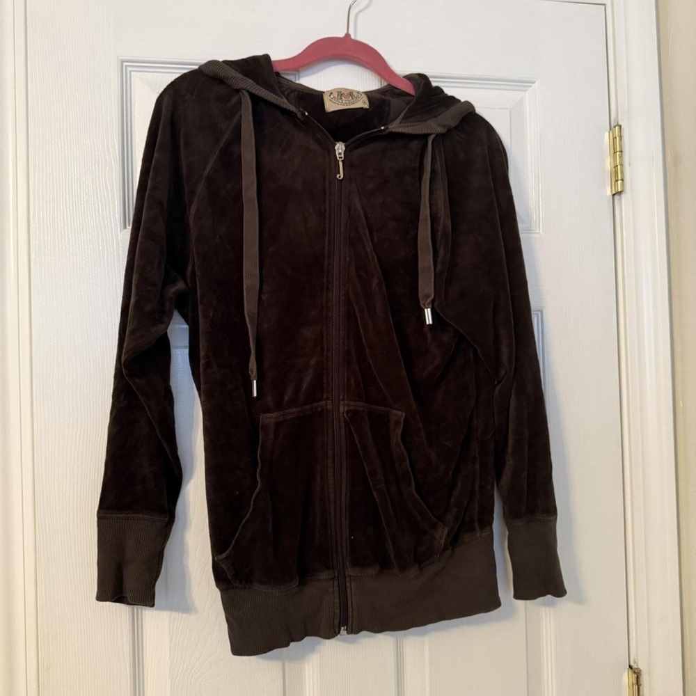 Juicy Couture Brown Hoodie